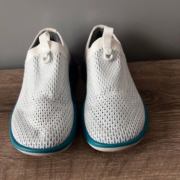Allbirds Tree Dasher Relay Running Shoe Blizzard Thrive Teal Purple Womens Sz 5 - Picture 6 of 9